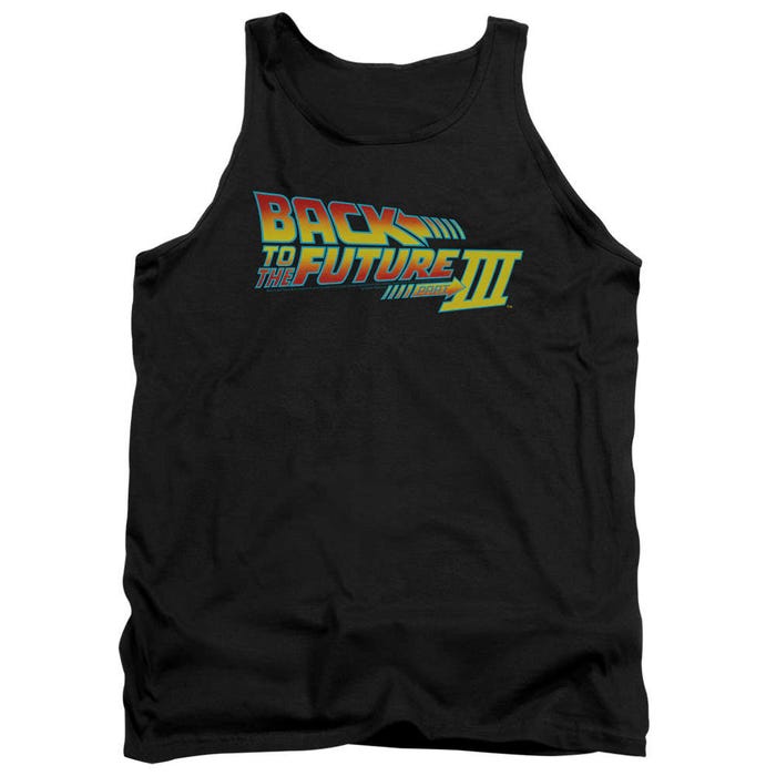 Back to the Future Part 3 Classic Logo Tank Top