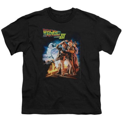 Back to the Future Part 3 Moive Poster Kids T-Shirt