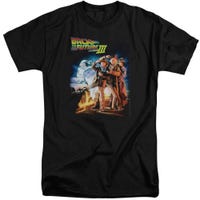 Back to the Future Part 3 Moive Poster Tall T-Shirt