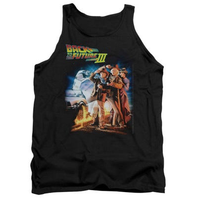 Back to the Future Part 3 Moive Poster Tank Top