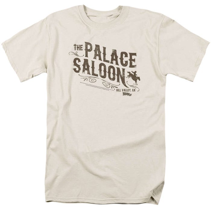 Back to the Future Part 3 The Palace Saloon Hill Valley T-Shirt