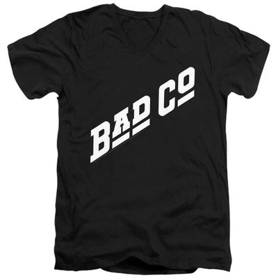 Bad Company Bad Co Logo V-Neck T-Shirt