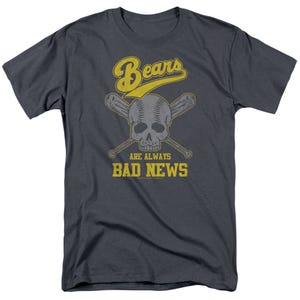 Bad News Bears Always Bad News Baseball Skull T-Shirt