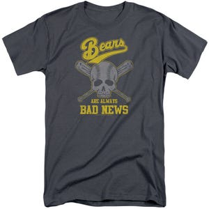 Bad News Bears Always Bad News Baseball Skull Tall T-Shirt