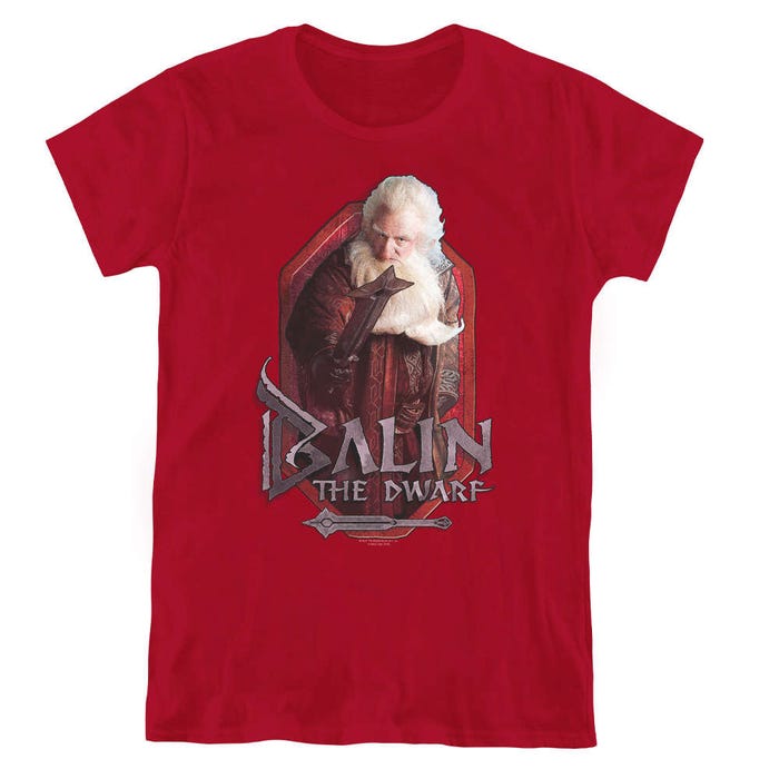 Balin The Dwarf The Hobbit Womens T-Shirt
