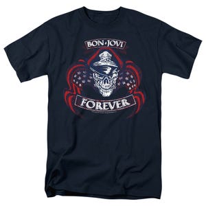 Bon Jovi/forever Skull T-Shirt