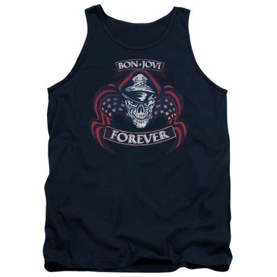Bon Jovi/forever Skull Tank Top