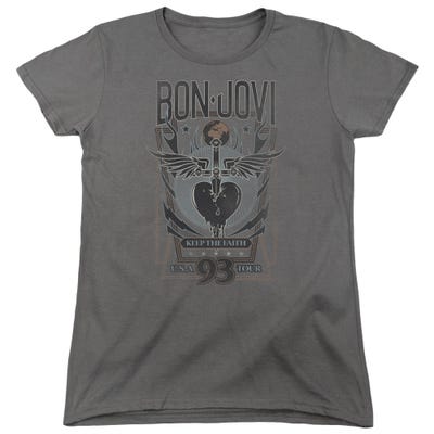 Bon Jovi Keep The Faith Womens T-Shirt