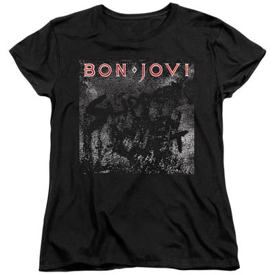 Bon Jovi slippery Cover Womens T-Shirt