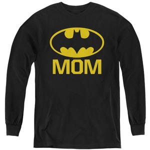 Bat Mom Kids Long Sleeve Shirt