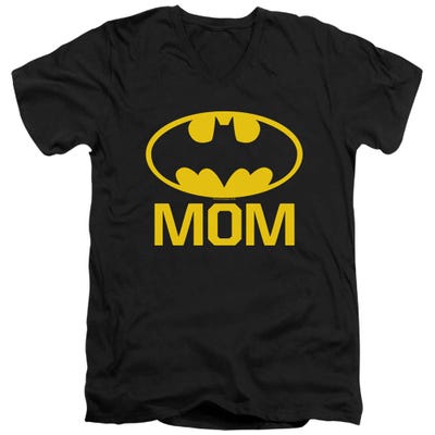 Bat Mom V-Neck T-Shirt