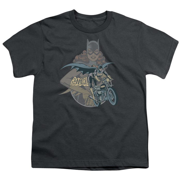 Batgirl Biker Kids T-Shirt