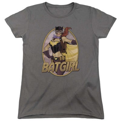Batgirl Bombshell Womens T-Shirt