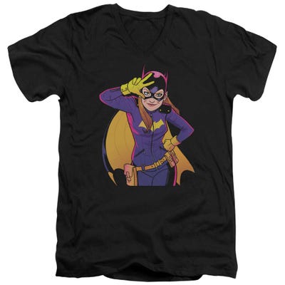 Batgirl Moves V-Neck T-Shirt