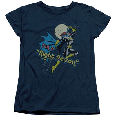 Batgirl Night Person Womens T-Shirt