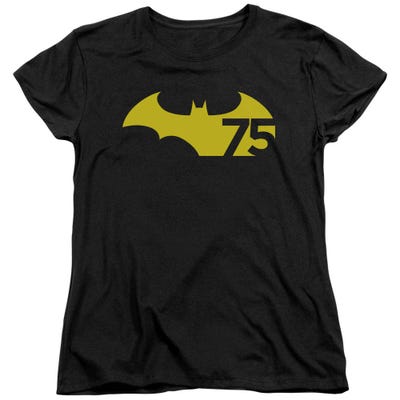 Batman 75 Logo 2 Womens T-Shirt