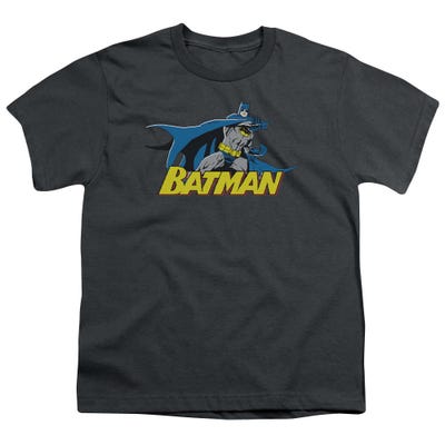 Batman 8 Bit Cape Kids T-Shirt