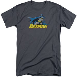 Batman 8 Bit Cape Tall T-Shirt