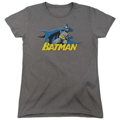 Batman 8 Bit Cape Womens T-Shirt