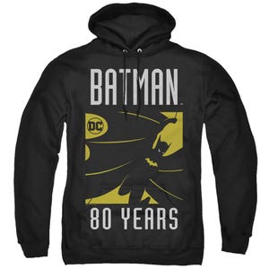 Batman 80 Year Silhouette Hoodie