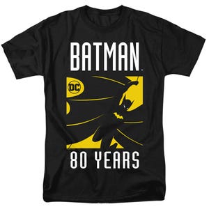 Batman 80 Year Silhouette T-Shirt