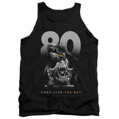 Batman 80th Anniversary Long Lived The Bat Tank Top