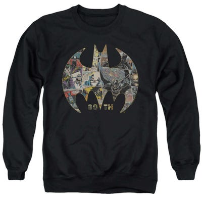 Batman 80th Shield Sweatshirt