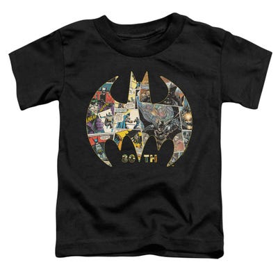 Batman 80th Shield Toddler T-Shirt