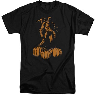Batman A Bat Among Pumpkins Tall T-Shirt