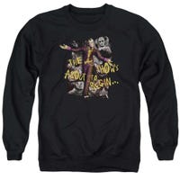 Batman About To Begin Sweatshirt