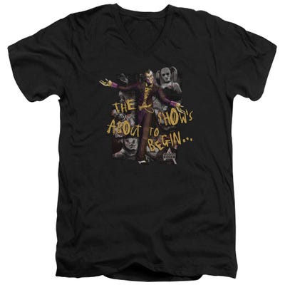 Batman About To Begin V-Neck T-Shirt