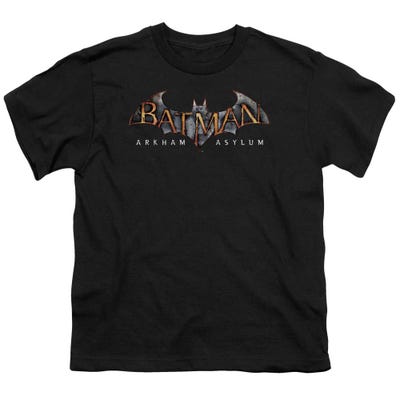 Batman Arkham Asylum Logo Kids T-Shirt