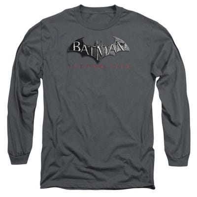 Batman Arkham City Logo Long Sleeve Shirt