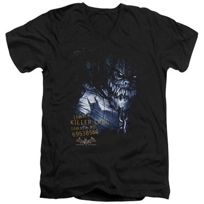 Batman Arkham Killer Croc V-Neck T-Shirt