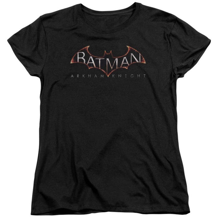 Batman Arkham Knight Bat Shield Womens T-Shirt