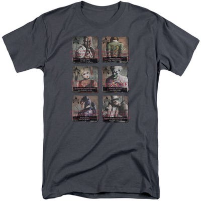 Batman Arkham Lineup Tall T-Shirt