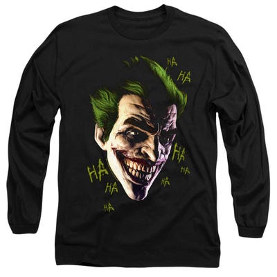 Batman Arkham Origins Joker Grim Long Sleeve Shirt