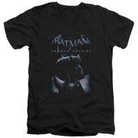 Batman Arkham Origins Perched Cat V-Neck T-Shirt