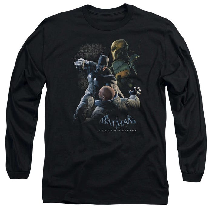 Batman Arkham Origins Punch Long Sleeve Shirt