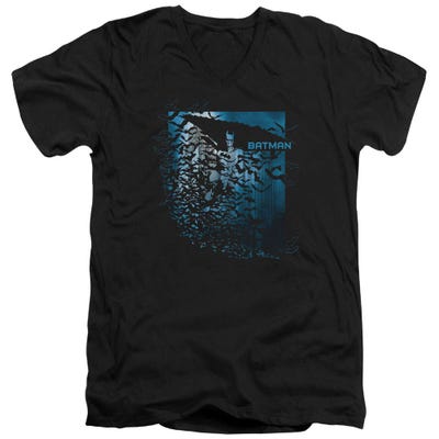 Batman Bat Among Bats V-Neck T-Shirt