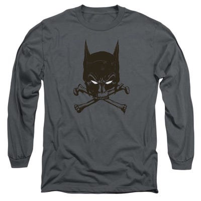 Batman Bat And Bones Long Sleeve Shirt