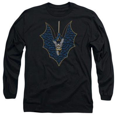 Batman Bat Fill Long Sleeve Shirt