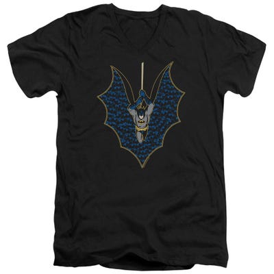 Batman Bat Fill V-Neck T-Shirt