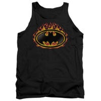 Batman Bat Flames Shield Tank Top