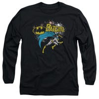 Batman Bat Girl Halftone Long Sleeve Shirt