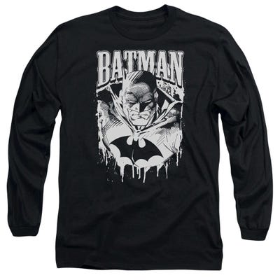 Batman Bat Metal Long Sleeve Shirt