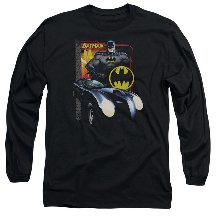 Batman Bat Racing Long Sleeve Shirt