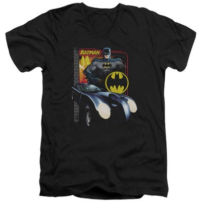 Batman Bat Racing V-Neck T-Shirt