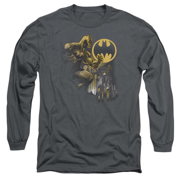 Batman Bat Signal Logo Long Sleeve Shirt