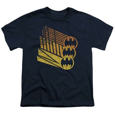 Batman Bat Signal Shapes Kids T-Shirt